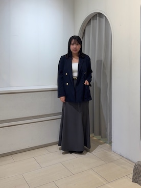 「アイテム（キャミソール）」を使った、mayuuu528さん（レディース・158cm）の秋コーディネート
