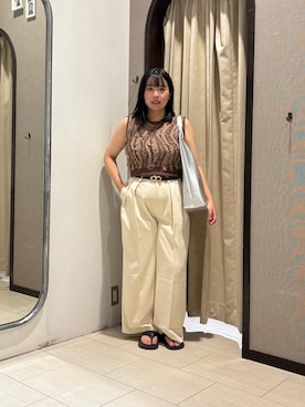 mayuuu528さん(レディース・158cm)の夏コーディネート