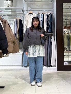 mayuuu528さん（レディース・158cm）の冬コーディネート