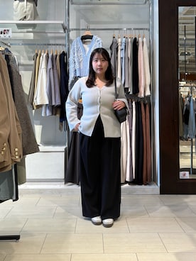 「Thevon（ゼボン）のアイテム（バッグ）」を使った、mayuuu528さん（レディース・158cm）の春コーディネート
