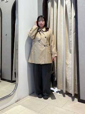 mayuuu528さん（レディース・158cm）の冬コーディネート