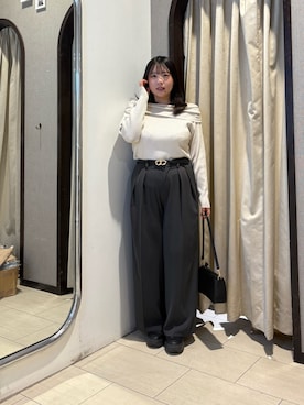 mayuuu528さん（レディース・158cm）の冬コーディネート