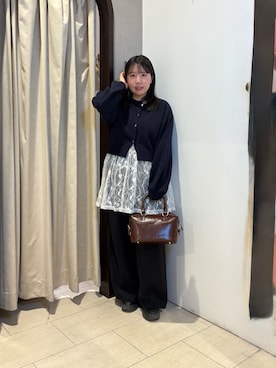 mayuuu528さん（レディース・158cm）の冬コーディネート