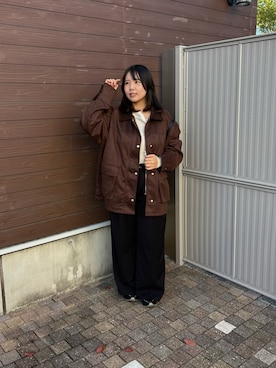 mayuuu528さん（レディース・158cm）の秋コーディネート