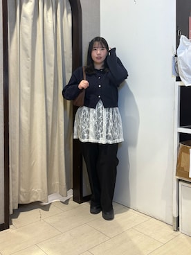 mayuuu528さん（レディース・158cm）の冬コーディネート