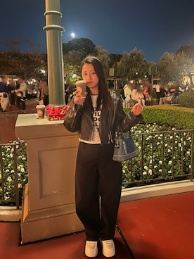 「アイテム（その他トップス）」を使った、nnfashionさん（レディース・163cm）の秋コーディネート