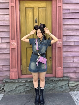 「アイテム（カチューシャ）」を使った、nnfashionさん（レディース・163cm）の秋コーディネート
