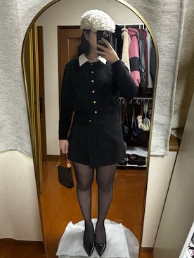 「アイテム（帽子）」を使った、nnfashionさん（レディース・163cm）の春コーディネート