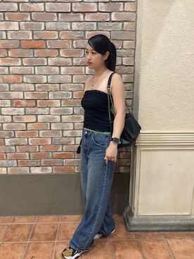 「NIKE（ナイキ）のアイテム」を使った、nnfashionさん（レディース・163cm）の夏コーディネート