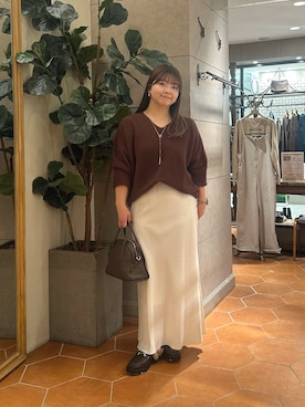 さこちゃんさん（レディース・155cm）の秋コーディネート