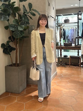 さこちゃんさん（レディース・155cm）の春コーディネート