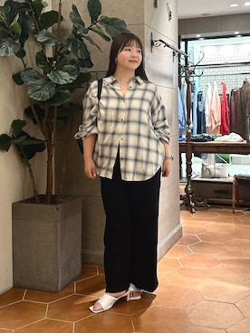 さこちゃんさん（レディース・155cm）の夏コーディネート