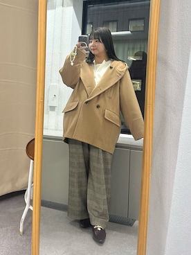 「アイテム（その他シューズ）」を使った、さこちゃんさん（レディース・155cm）の秋コーディネート