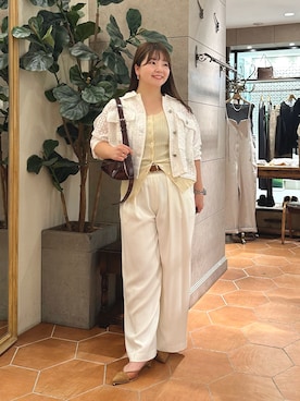 「アイテム（その他アウター）」を使った、さこちゃんさん（レディース・155cm）の夏コーディネート