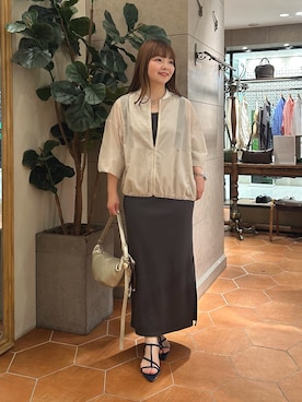 さこちゃんさん（レディース・155cm）の春コーディネート