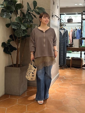さこちゃんさん（レディース・155cm）の春コーディネート