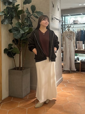 「アイテム（その他シューズ）」を使った、さこちゃんさん（レディース・155cm）の秋コーディネート