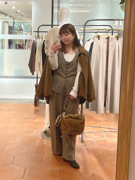 さこちゃんさん（レディース・155cm）の冬コーディネート