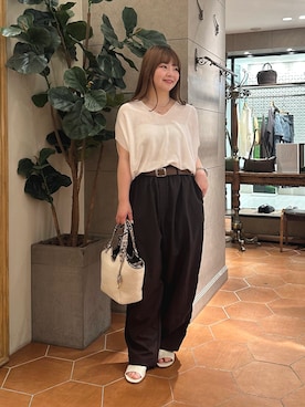 さこちゃんさん（レディース・155cm）の春コーディネート