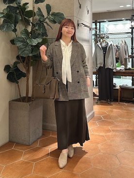 さこちゃんさん（レディース・155cm）の春コーディネート