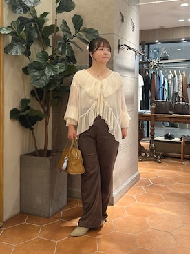 「アイテム（その他シューズ）」を使った、さこちゃんさん（レディース・155cm）の夏コーディネート