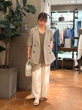 さこちゃんさん（レディース・155cm）の春コーディネート