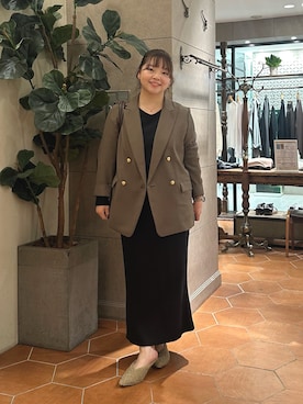 「アイテム（その他シューズ）」を使った、さこちゃんさん（レディース・155cm）の秋コーディネート