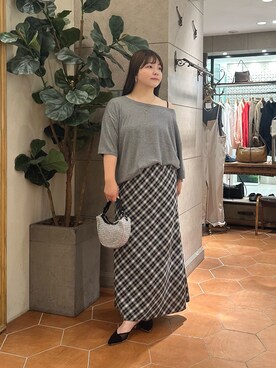 さこちゃんさん（レディース・155cm）の夏コーディネート