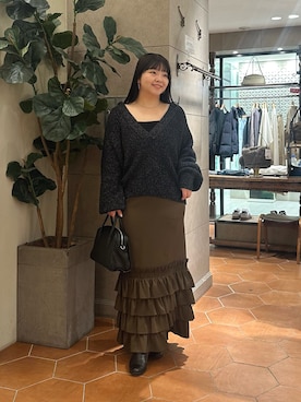 さこちゃんさん(レディース・155cm)の冬コーディネート