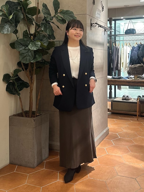 セール】【軽い着心地】ピーチツイルピークドラペルジャケット