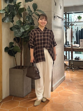「アイテム（その他シューズ）」を使った、さこちゃんさん（レディース・155cm）の秋コーディネート