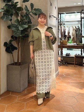 さこちゃんさん（レディース・155cm）の春コーディネート