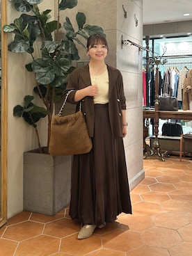 「アイテム（その他シューズ）」を使った、さこちゃんさん（レディース・155cm）の夏コーディネート