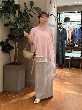 さこちゃんさん（レディース・155cm）の春コーディネート