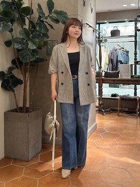 さこちゃんさん（レディース・155cm）の春コーディネート
