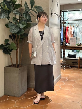 さこちゃんさん（レディース・155cm）の夏コーディネート