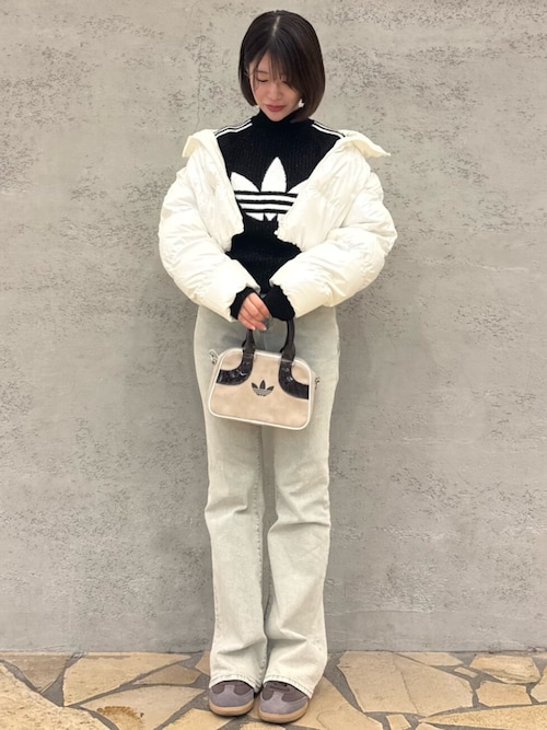 アディダス オリジナルス ニット クルーネック スウェット