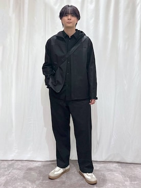 「GLOBAL WORK（グローバルワーク）のアイテム（ブルゾン）」を使った、kazuoさん（メンズ・182cm）の春コーディネート