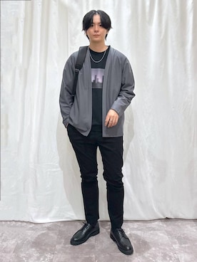 「アイテム（その他シューズ）」を使った、kazuoさん（メンズ・182cm・20代）の秋コーディネート