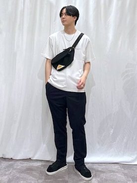 kazuoさん（メンズ・182cm）の夏コーディネート