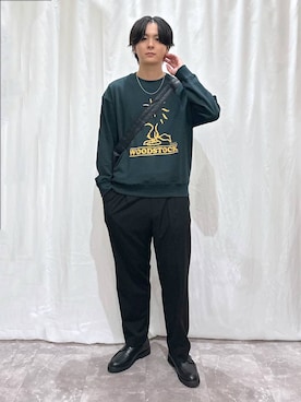 「アイテム（その他シューズ）」を使った、kazuoさん（メンズ・182cm・20代）の秋コーディネート