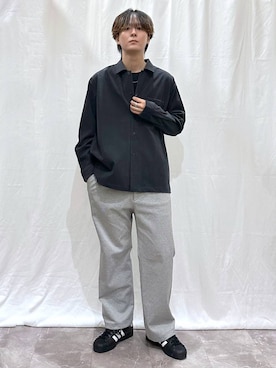 「GLOBAL WORK（グローバルワーク）のアイテム（トップス）」を使った、kazuoさん（メンズ・182cm）の秋コーディネート