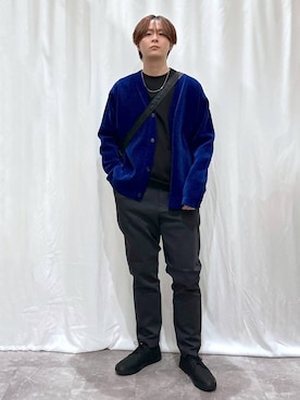 kazuoさん（メンズ・182cm）の冬コーディネート