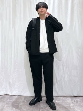 「アイテム（Tシャツ/カットソー、その他）」を使った、kazuoさん（メンズ・182cm）の秋コーディネート