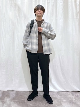 kazuoさん（メンズ・182cm）の秋コーディネート