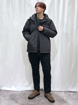「GLOBAL WORK（グローバルワーク）のアイテム（トップス）」を使った、kazuoさん（メンズ・182cm）の冬コーディネート