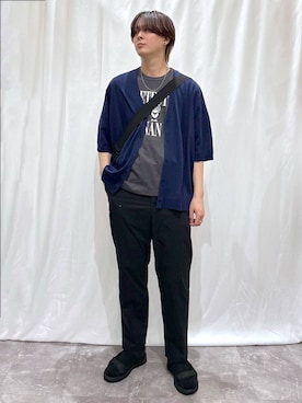 kazuoさん（メンズ・182cm）の春コーディネート