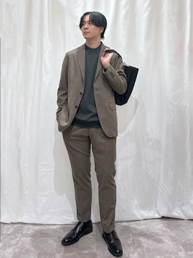 「アイテム（その他シューズ）」を使った、kazuoさん（メンズ・182cm）の秋コーディネート