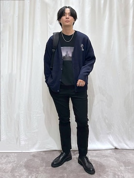 「アイテム（その他シューズ）」を使った、kazuoさん（メンズ・182cm・20代）の秋コーディネート