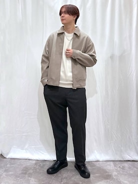 kazuoさん（メンズ・182cm）の冬コーディネート